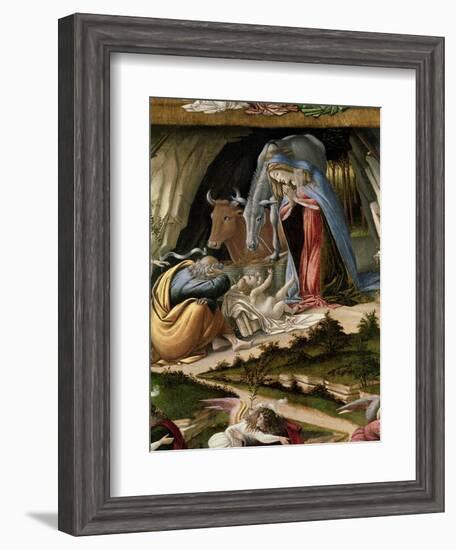 Mystic Nativity, 1500-Sandro Botticelli-Framed Giclee Print