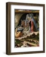 Mystic Nativity, 1500-Sandro Botticelli-Framed Giclee Print