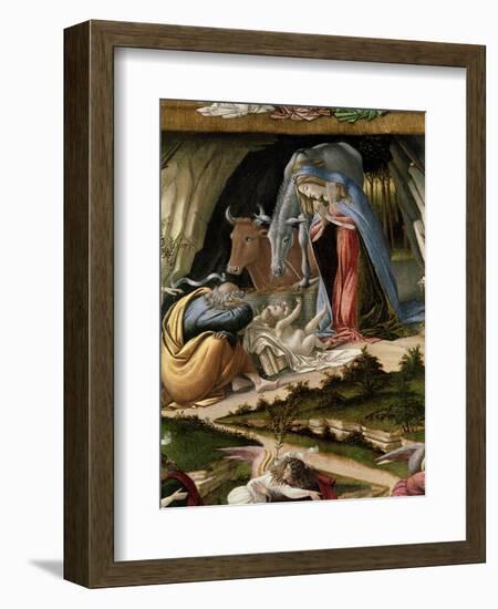 Mystic Nativity, 1500-Sandro Botticelli-Framed Giclee Print