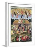 Mystic Nativity-Sandro Botticelli-Framed Giclee Print