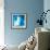 Mystical Blue 1-Joyce Combs-Framed Art Print displayed on a wall