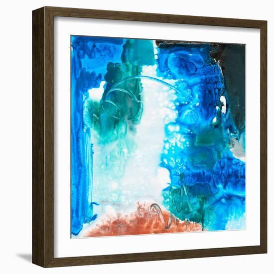 Mystical Blue 1-Joyce Combs-Framed Art Print