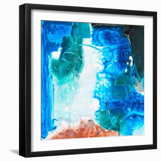 Mystical Blue 1-Joyce Combs-Framed Art Print