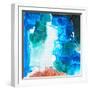 Mystical Blue 1-Joyce Combs-Framed Art Print