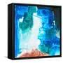 Mystical Blue 1-Joyce Combs-Framed Stretched Canvas