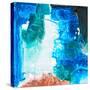 Mystical Blue 1-Joyce Combs-Stretched Canvas