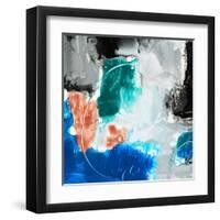 Mystical Blue 2-Joyce Combs-Framed Art Print