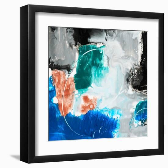 Mystical Blue 2-Joyce Combs-Framed Art Print