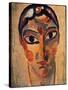 Mystical Head: Head Ascona-Alexej Von Jawlensky-Stretched Canvas