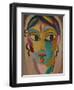 Mystical Head: Head of a Girl, 1918-Alexej Von Jawlensky-Framed Giclee Print