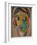 Mystical Head: Head of a Girl, 1918-Alexej Von Jawlensky-Framed Giclee Print