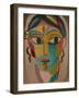 Mystical Head: Head of a Girl, 1918-Alexej Von Jawlensky-Framed Giclee Print