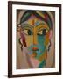 Mystical Head: Head of a Girl, 1918-Alexej Von Jawlensky-Framed Giclee Print