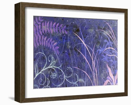 Mystical II Blue-Herb Dickinson-Framed Photographic Print