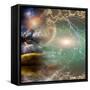 Mystical Landscape Composition-rolffimages-Framed Stretched Canvas