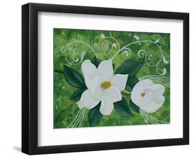 Mystical Magnolias I-Herb Dickinson-Framed Photographic Print