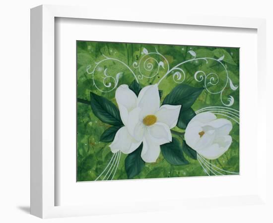 Mystical Magnolias I-Herb Dickinson-Framed Photographic Print