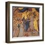 Mystical Marriage of St. Francis to Poverty-Giotto di Bondone-Framed Art Print