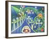 Mystical Village, 1985-Peter Davidson-Framed Giclee Print