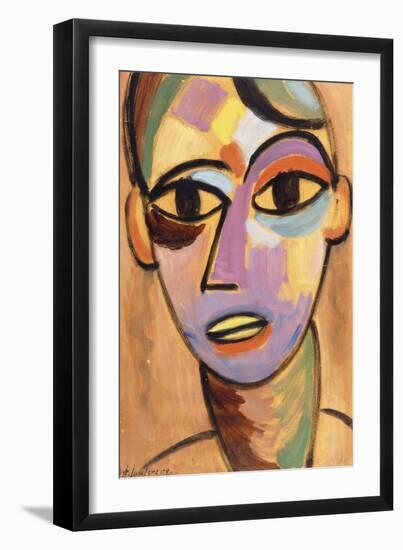 Mysticher Kopf: Jungling I, C.1917-Alexej Von Jawlensky-Framed Giclee Print