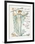 Myth, Flora-Walter Crane-Framed Photographic Print