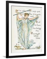 Myth, Flora-Walter Crane-Framed Photographic Print