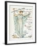 Myth, Flora-Walter Crane-Framed Photographic Print