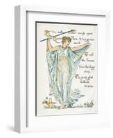 Myth, Flora-Walter Crane-Framed Photographic Print