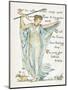 Myth, Flora-Walter Crane-Mounted Photographic Print