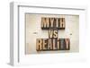 Myth Versus Reality-PixelsAway-Framed Photographic Print