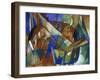 Mythical Creature Ii. (Horse) 1913-Franz Marc-Framed Giclee Print