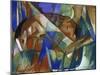 Mythical Creature Ii. (Horse) 1913-Franz Marc-Mounted Giclee Print