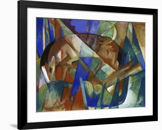 Mythical Creature Ii. (Horse) 1913-Franz Marc-Framed Giclee Print