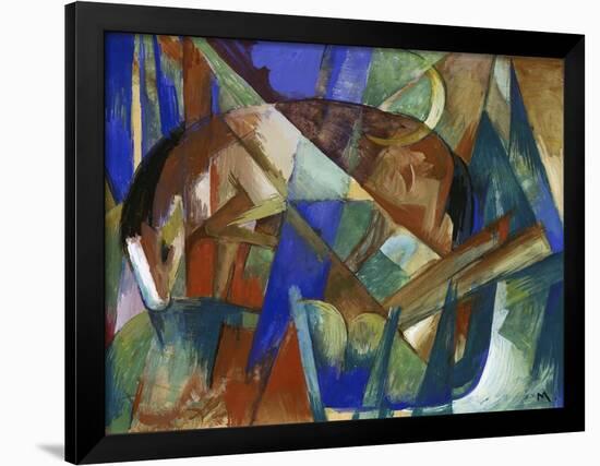 Mythical Creature Ii. (Horse) 1913-Franz Marc-Framed Giclee Print