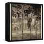 Mythical Irish Dogs-Arthur Rackham-Framed Stretched Canvas