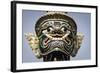 Mythical Temple Guard (Yaksha), Wat Phra Kaew, Bangkok, Thailand-Andrew Taylor-Framed Photographic Print