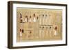 Mythological Papyrus of Imenemsaouf, Third Intermediate Period, circa 1000 BC (Painted Papyrus)-null-Framed Giclee Print