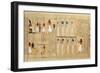 Mythological Papyrus of Imenemsaouf, Third Intermediate Period, circa 1000 BC (Painted Papyrus)-null-Framed Giclee Print