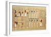 Mythological Papyrus of Imenemsaouf, Third Intermediate Period, circa 1000 BC (Painted Papyrus)-null-Framed Giclee Print