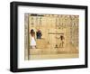 Mythological Papyrus of Imenemsauf, Chief Bearer of Amon-null-Framed Giclee Print