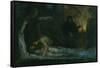 Mythological Scene, 1881-Hans Olaf Heyerdahl-Framed Stretched Canvas