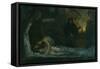 Mythological Scene, 1881-Hans Olaf Heyerdahl-Framed Stretched Canvas