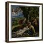 Mythological Scene, c.1524-Dosso Dossi-Framed Giclee Print