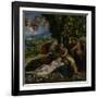 Mythological Scene, c.1524-Dosso Dossi-Framed Giclee Print