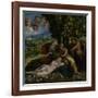 Mythological Scene, c.1524-Dosso Dossi-Framed Giclee Print