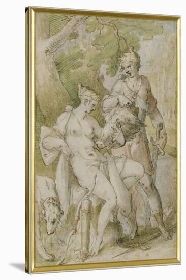 Mythological Scene-Bartholomaeus Spranger-Stretched Canvas