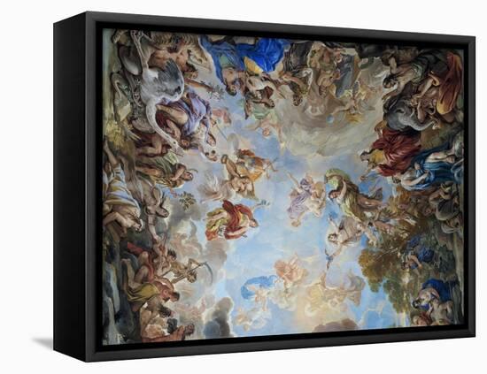 Mythological Scenes with Animals-Luca Giordano-Framed Stretched Canvas