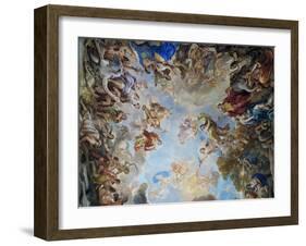 Mythological Scenes with Animals-Luca Giordano-Framed Giclee Print