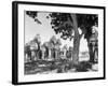 Mythological Statuary Lining the Roads of Countryside Near Sri Ramana Maharshi's Ashram-Eliot Elisofon-Framed Photographic Print