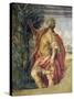 Mythological Subject-Agostino Carracci-Stretched Canvas